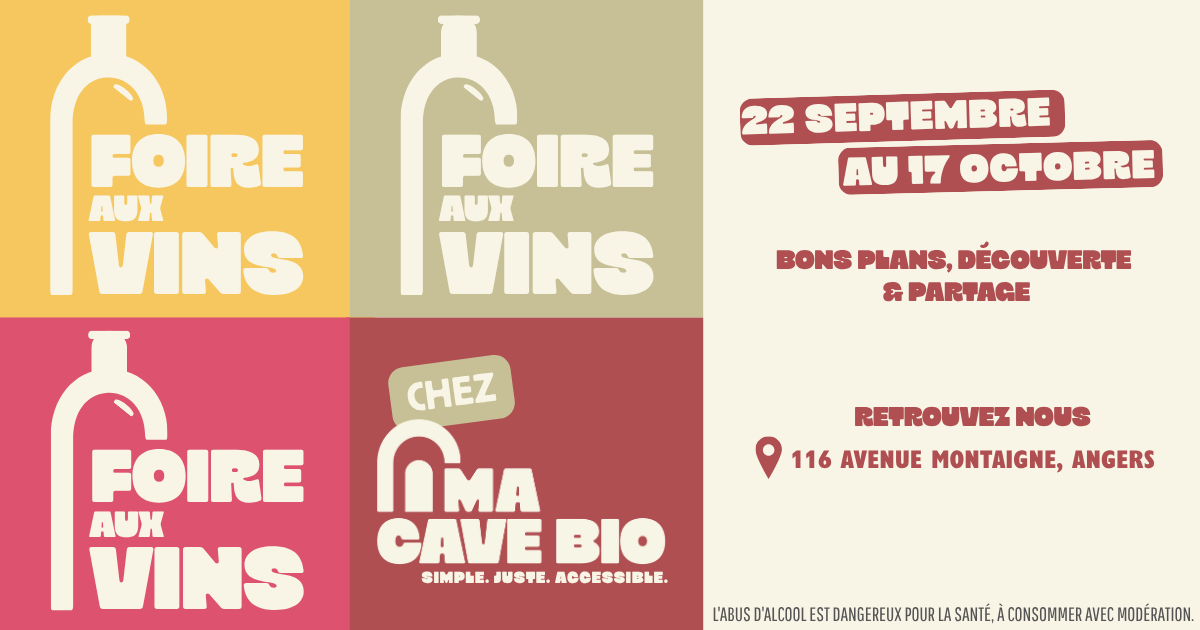 Foire aux vins du 22 septembre au 17 octobre, 116 avenue Montaigne à Angers